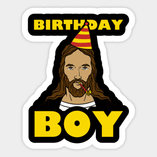 Birthday Boy Sticker